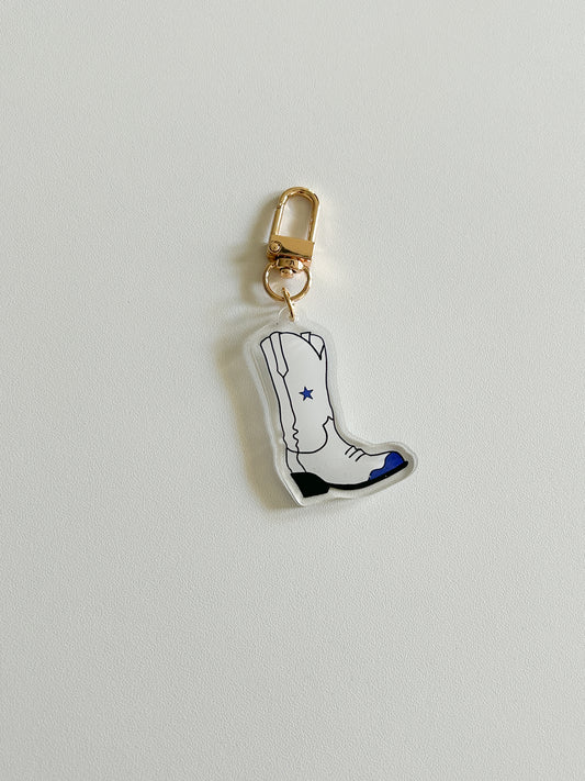 Cowboy Boot Keychain