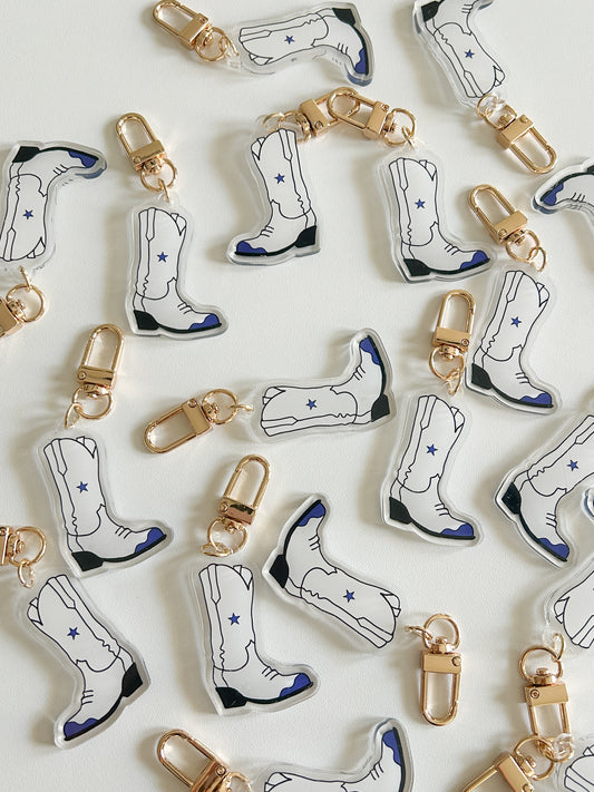 Cowboy Boot Keychain