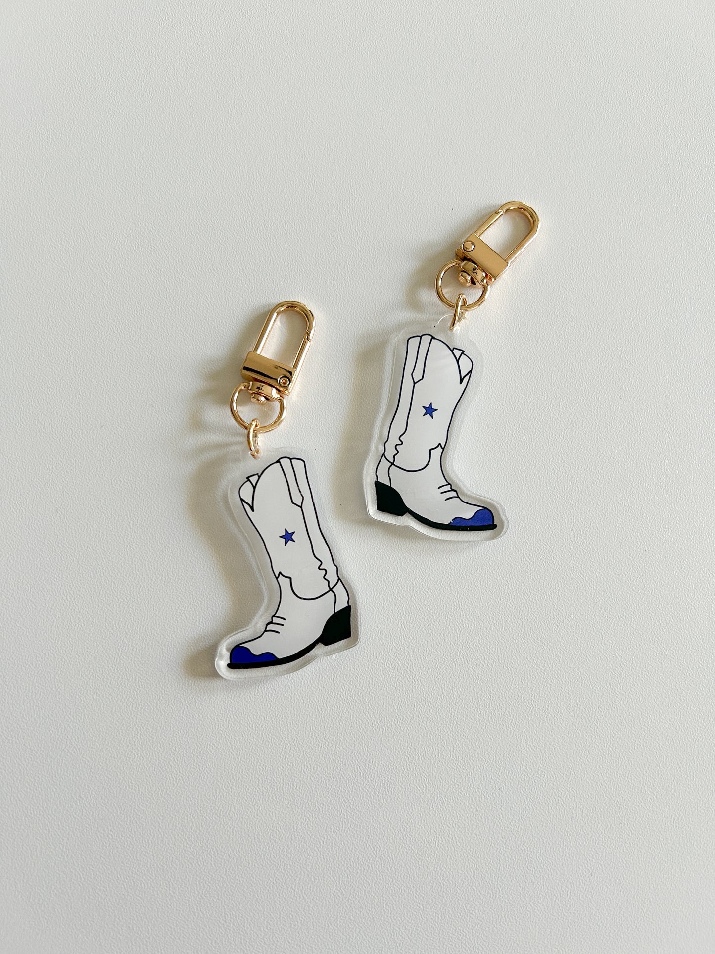 Cowboy Boot Keychain