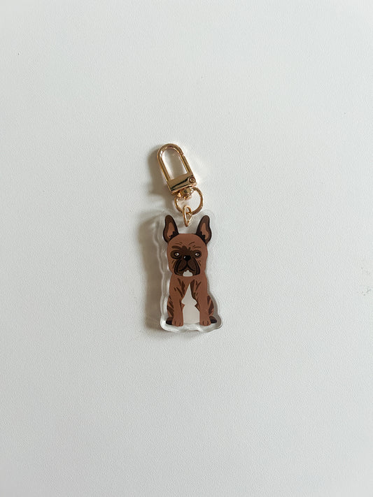 French Bulldog Bag Charm