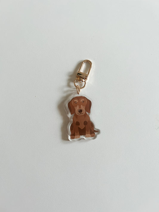 Dachshund Bag Charm