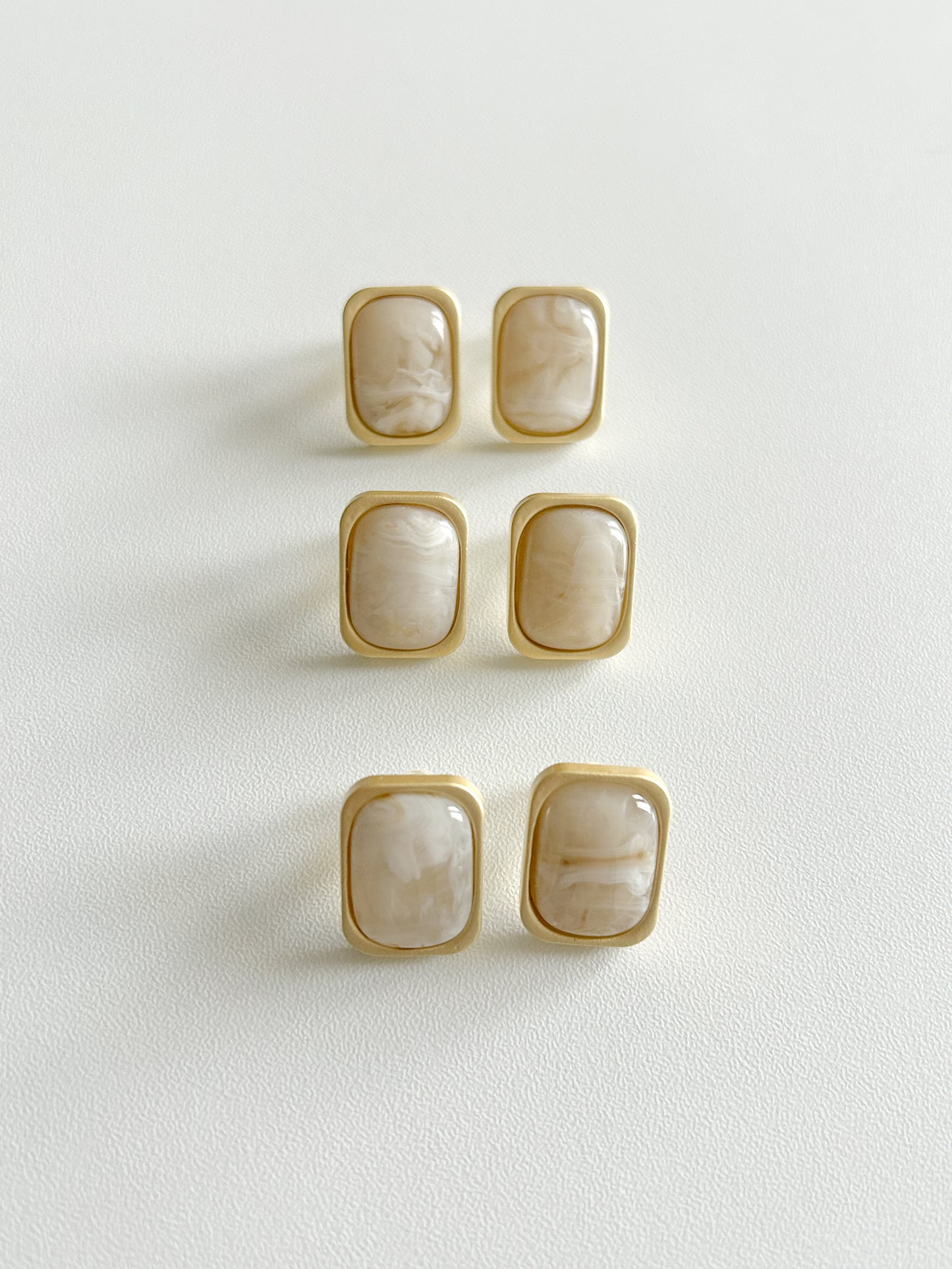 Sand Square Studs
