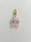 Pink Bunny Bag Charm