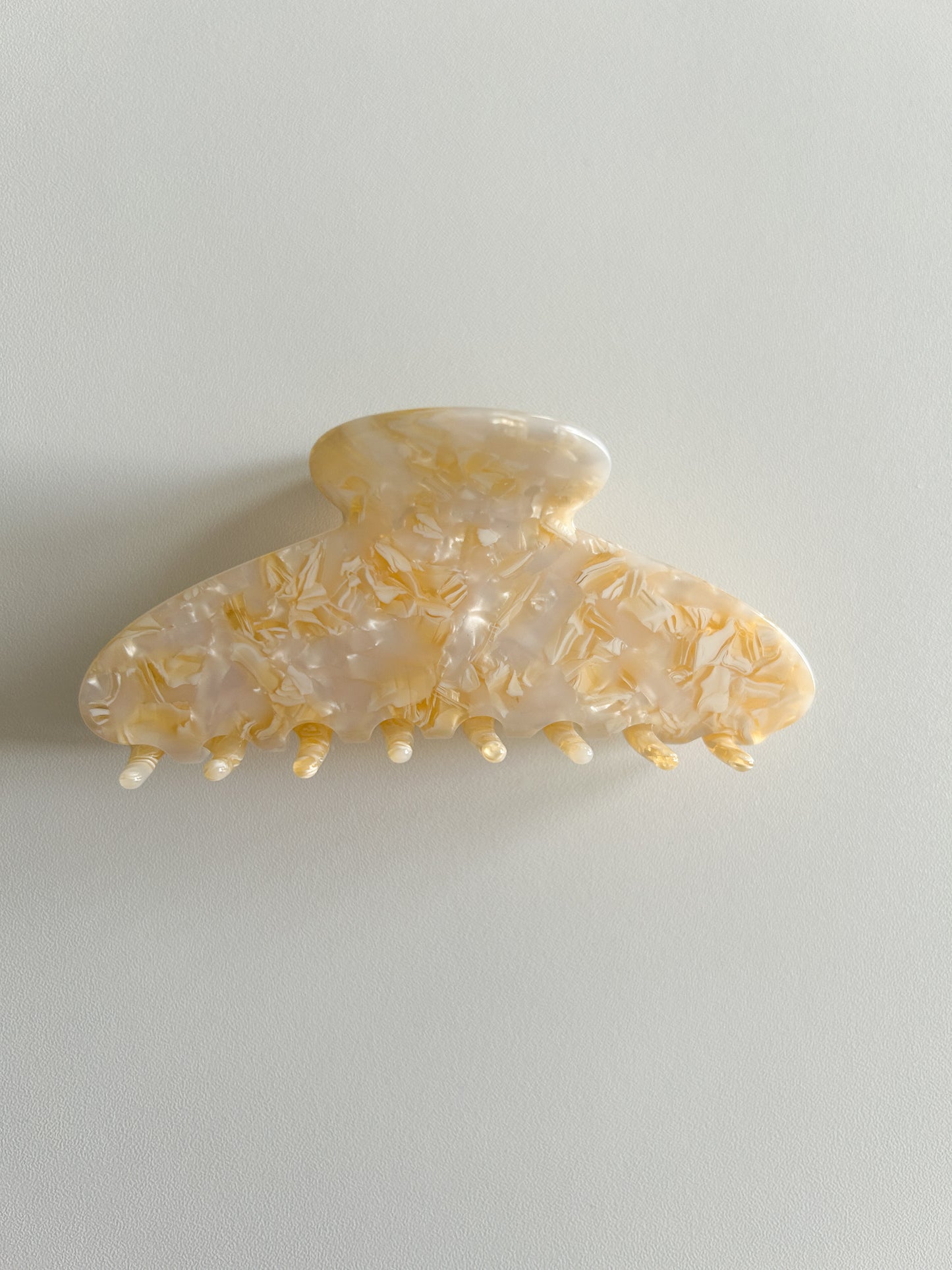 Positano Cream Claw Clip