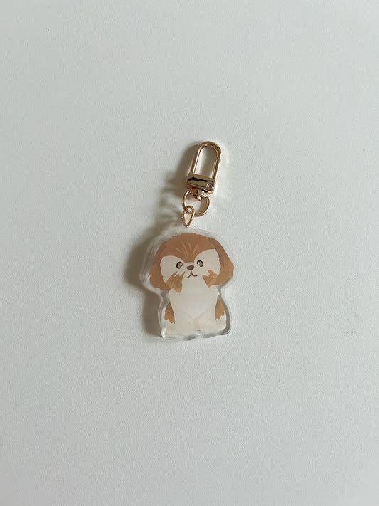 Shih Tzu Bag Charm