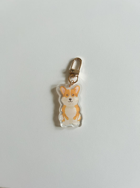 Corgi Bag Charm